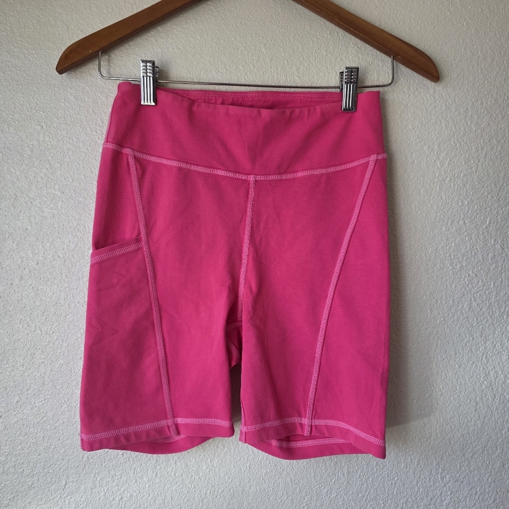 FREE PEOPLE FP Movement New Flow Bike Shorts Electric sunset XS
